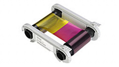 Полноцветная лента (YMCKO) на 500 оттисков с чистящим роликом; для принтера Advent SOLID 700 в Оренбурге